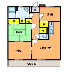 ローザ・クオーレⅡの物件間取画像